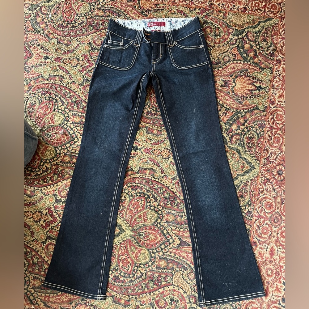 YMI city of angels dark denim jeans. Sz3
